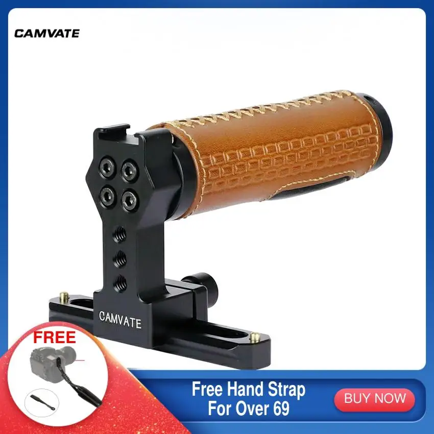 CAMVATE NATO верхняя кожаная ручка с 100 мм быстросъемной безопасной направляющей и