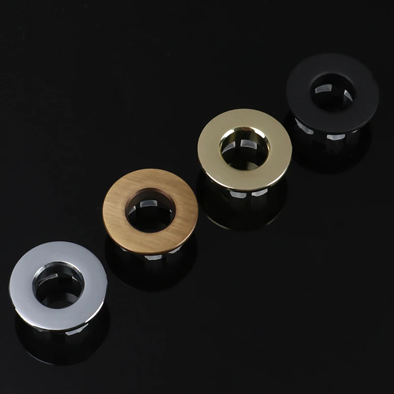 

Bathroom Basin Faucet Sink Overflow Cover Brass Six-foot Ring Insert Replacement high quality