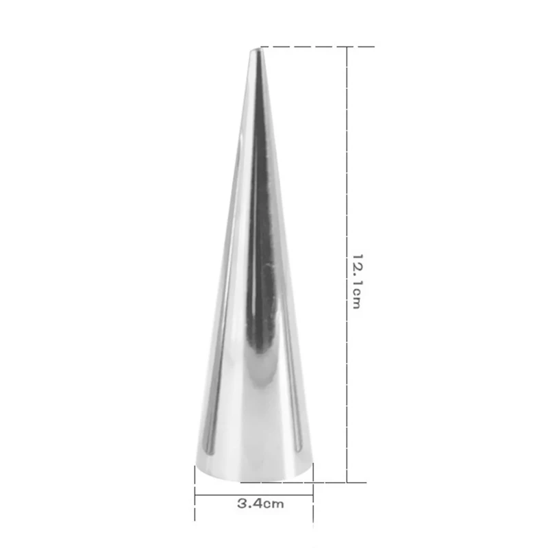 Форма для Круассанов коническая трубка из нержавеющей стали пищевых продуктов