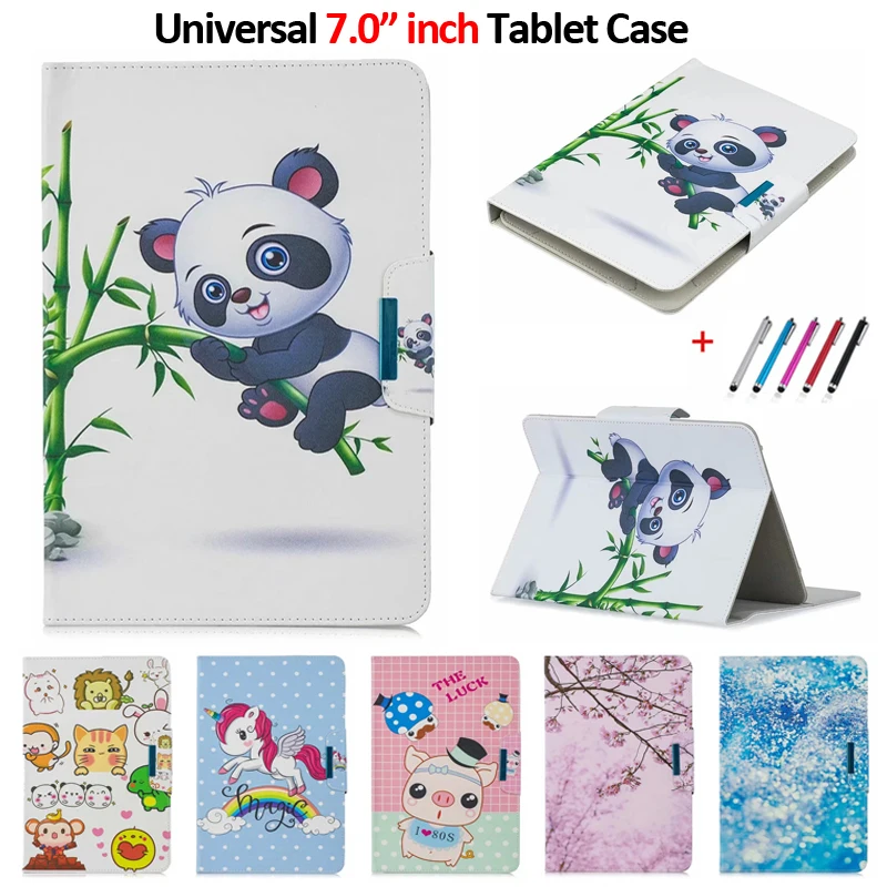 Универсальный чехол для 7 дюймового планшета Samsung Tab A A6 0 Huawei Mediapad T3 T2 T1 0/Lenovo E7 4 3 M7