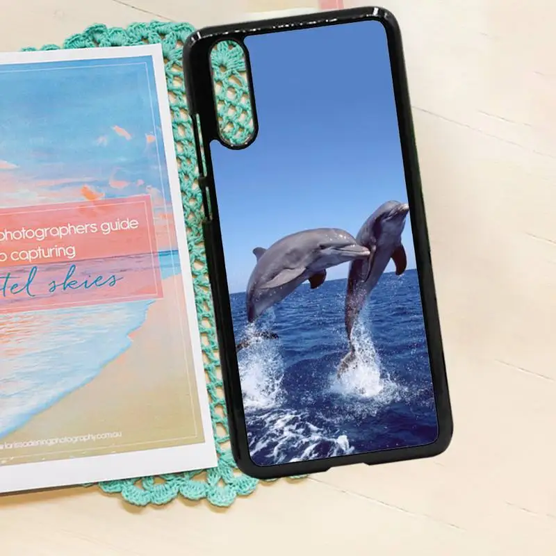 

Lovely dolphin animal Phone Case PC for iPhone 11 12 pro XS MAX 8 7 6 6S Plus X 5S SE 2020 XR