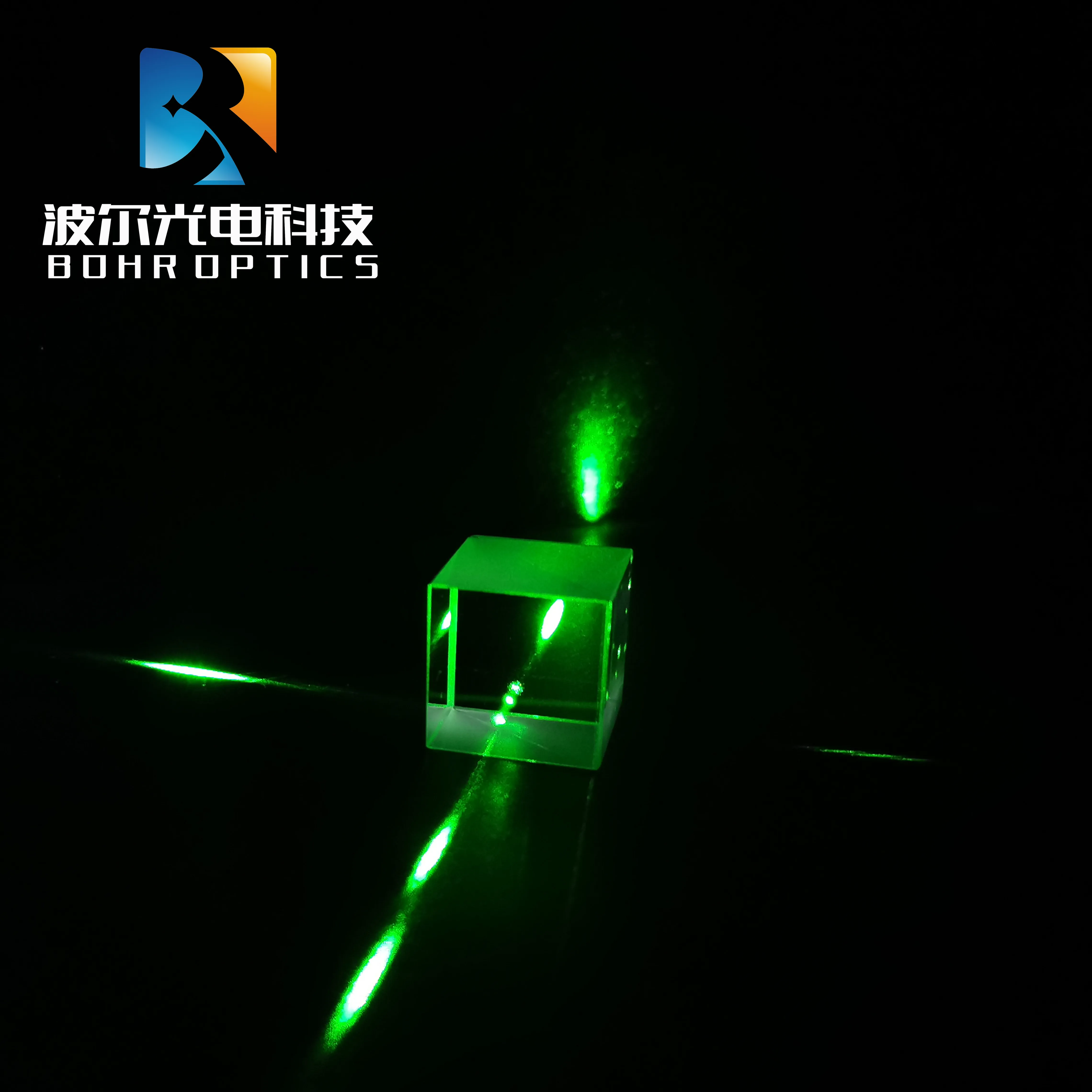 

30x30mm Beam Splitter Prism N-BK7 Optical Glass Cube Dichroic Dispersion Splitting Ratio 50:50 for Precision optical instrument