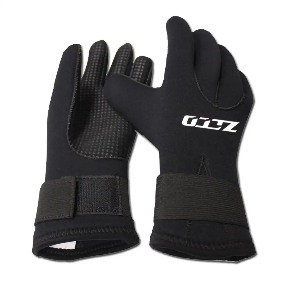 5 мм неопреновые перчатки для подводного плавания снаряжение с защитой от