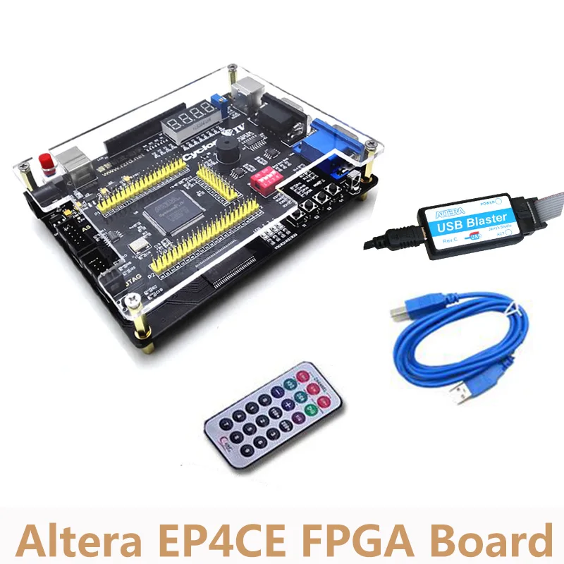 Altera Cyclone IV EP4CE FPGA макетная плата NIOSII основная инфракрасный пульт дистанционного