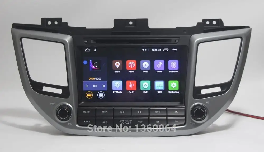 Nedehe 8 &quotAndroid 1 четырехъядерный + 2G ОЗУ для Hyundai iX35 Tucson 2015 2016 автомобильный dvd gps Радио