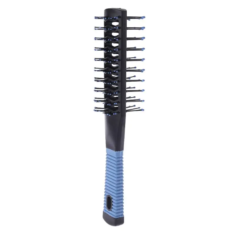 

1pc Double Side Massage Comb Black Plastic Anti-tangle Brushes Wide Teeth Brush Wide Teeth Hairdressing Brush Description: