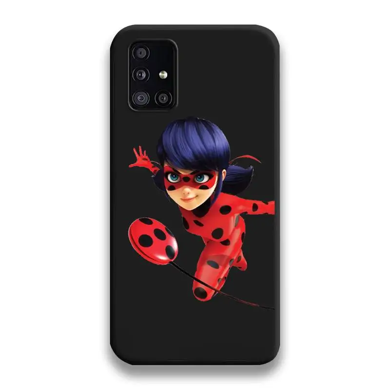 

Miraculers-Ladybugs-Cartoon Girl Phone Cases For Samsung Galaxy A21S A01 A11 A31 A81 A10 A20E A30 A40 A50 A70 A80 A71 A51 5G