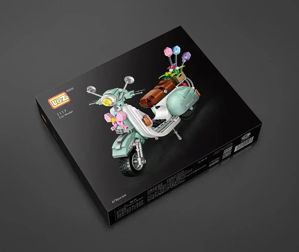 

LOZ Mini Building Blocks Motorcycle Sheep Vehicle Assemable Kids Educational Toys for Children Creator Toys Girls Dropshipping