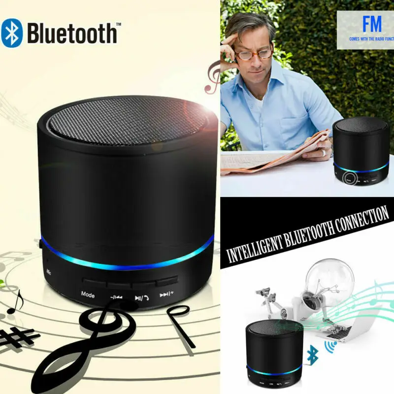 Умный Bluetooth-динамик беспроводной портативный мини mp3-плеер перезаряжаемый