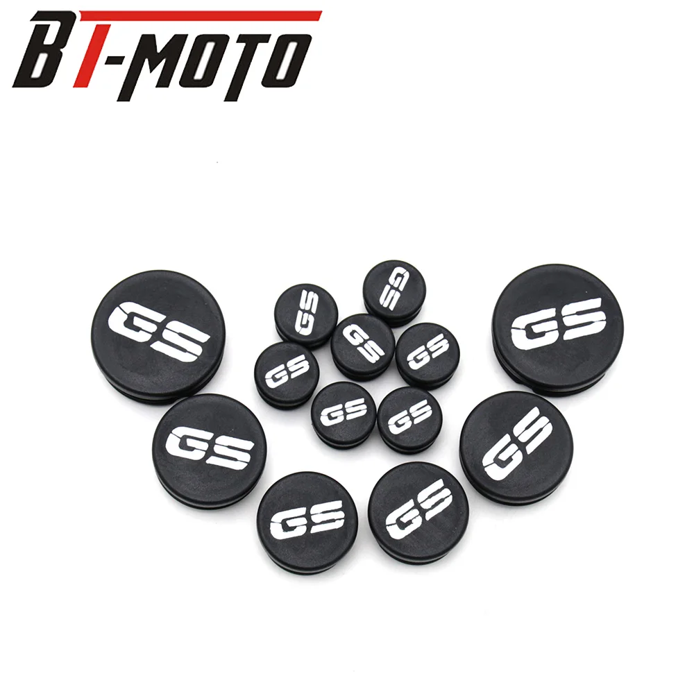 Fit For BMW R1200GS R1200 GS Adventure 2013 2014 2015 2016 Motorcycle Frame Hole Cap Body Decoration Caps Set 13 Piece | Автомобили и