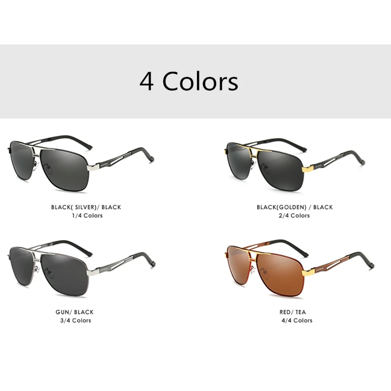 Солнцезащитные очки AORON Мужские поляризационные Модные Винтажные солнечные