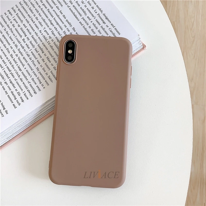 Однотонный Мягкий силиконовый чехол из ТПУ для xiaomi redmi note 8, 7, 6, 5 pro, 8a, 7a, 8tматовая задняя крышка, xiomi redmi note 8, note 8pro