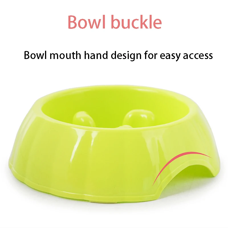 Новая портативная настольная миска для еды щенков замедления кормушка кишечника