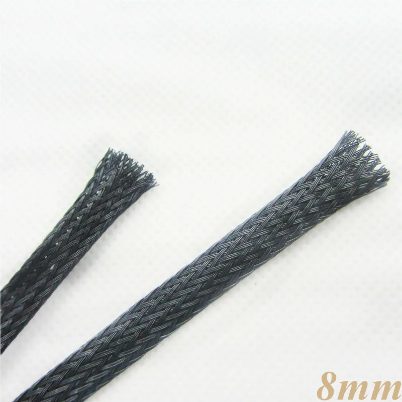 10 5 метров кабельная муфта Изолированная плетеная ПЭТ расширяемая высокая