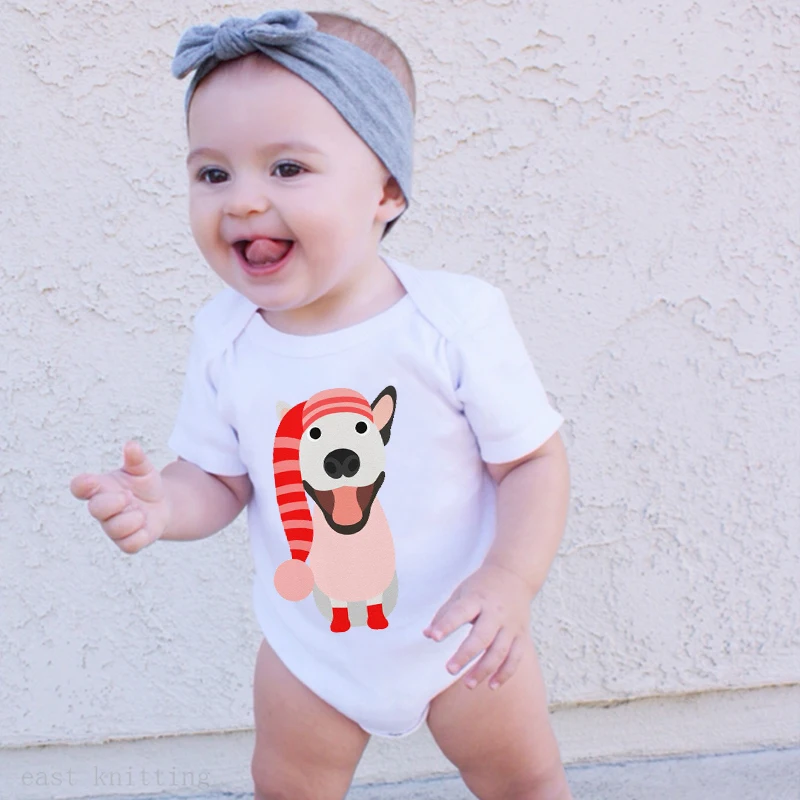 Рождественское боди для маленьких мальчиков и девочек Рождественский