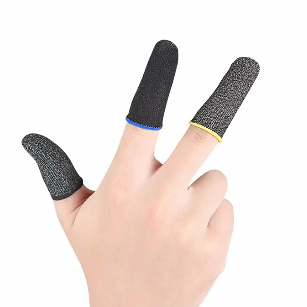 

Mobile Game Finger Sleeve Touch Screen Finger Sleeve Ultra Thin Breathable Sensitive Tarobtain Buttons For Survival