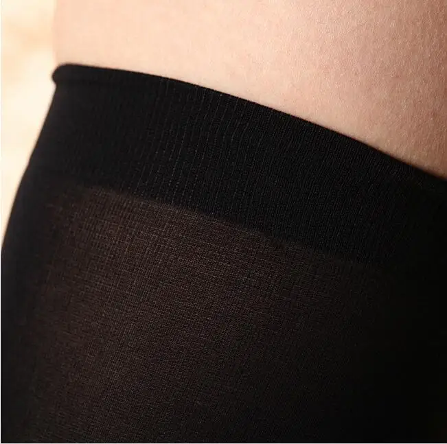 1Pair Women Girls Opaque Over Knee Thigh High Elastic Sexy Stockings Black/White Over the knee stockings Women Stocking