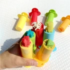 Цветное тесто, модель, игрушки, творческий 3D набор пластилина инструменты для пластилина, глиняные формы, Делюкс-набор, Обучающие игрушки