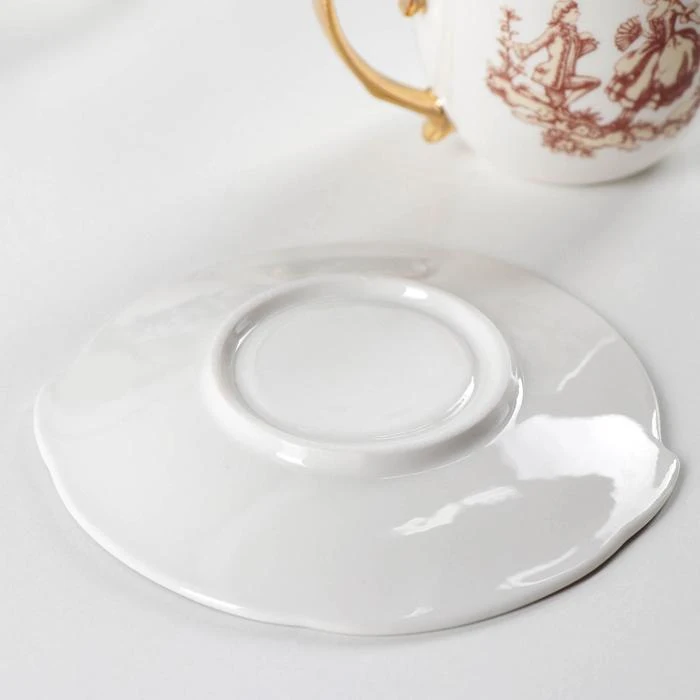 Tea set Double 6 cups 240 ml saucers d 13.5 cm 6981310 for home kitchen tea Teapot ceremony supplies Teaware Sets Dining Bar Garden |
