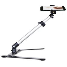 Photography Adjustable Table Top Stand Set Mini Monopod Phone Clip Bluetooth Control for live broadcast video recording