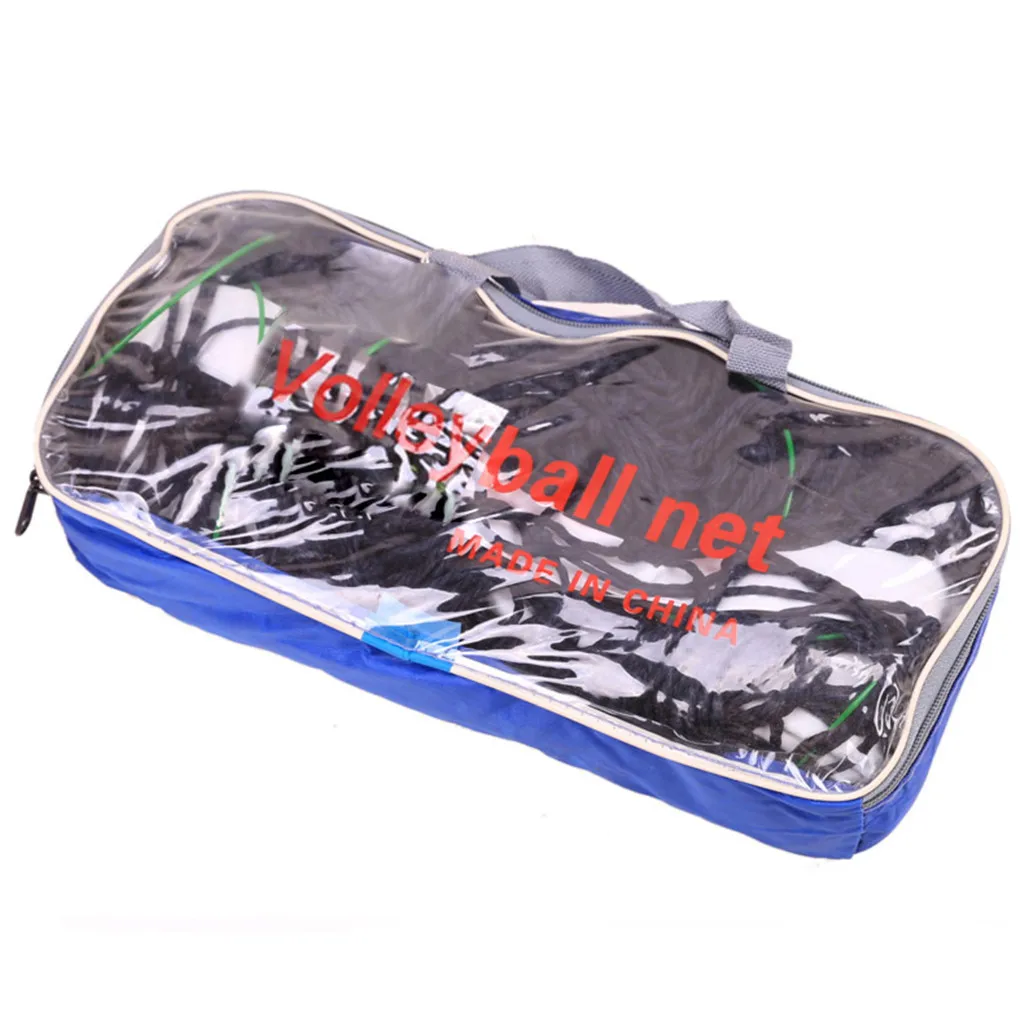 

9.5x1m Standard Game Beach Volleyball Net Professional Sport Training Badminton Net Outdoor Tennis Net Pull Mesh Exercise