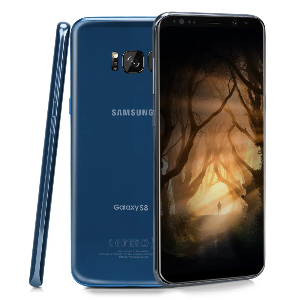 Мобильный телефон 5,8 дюймов Sprint samsung Galaxy S8 G950U 4 Гб 64 Гб Восьмиядерный Snapdragon 835 G950P 12MP NFC 4G LTE