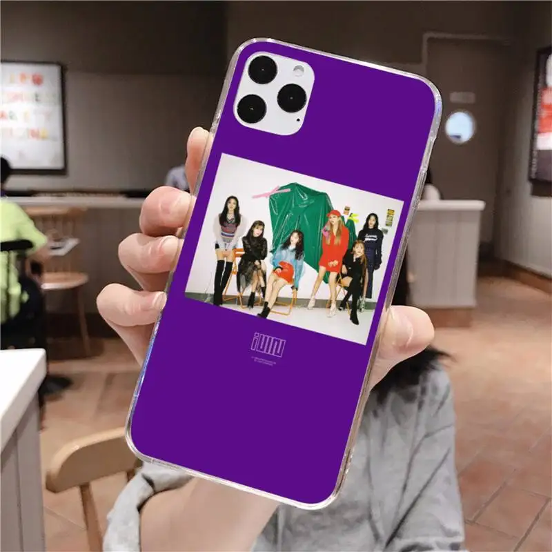 (G) чехол для телефона с принтом сделай сам iPhone 11 pro XS MAX 8 7 6 6S Plus X I DLE SE 2020 XR|Бамперы| |