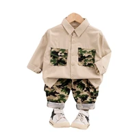 autumn baby cotton clothes new spring boys clothing children jacket pants 2pcssets toddler casual costume kid trendy sportswear