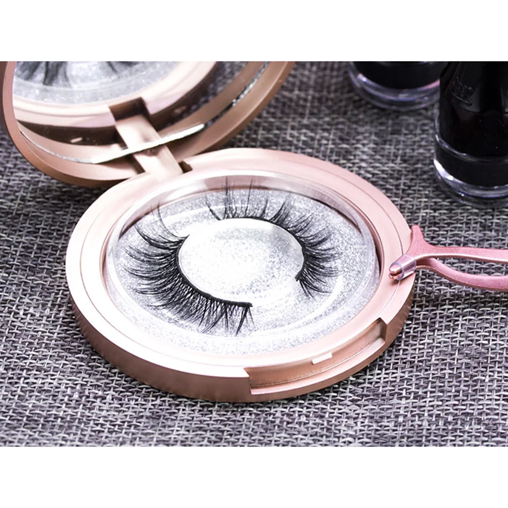 Магнитные накладные ресницы Пинцет Набор Длительное удлинение магнит жидкая