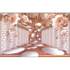 Пользовательские фото обои современные 3D расширенные стерео фрески настенные бумаги гостиная спальня обои Декор