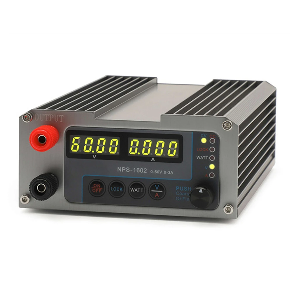 Регулируемый Цифровой DC источник питания для GOPHERT NPS-1602 импульсный CPS-6003II 0-60V 0-3A |