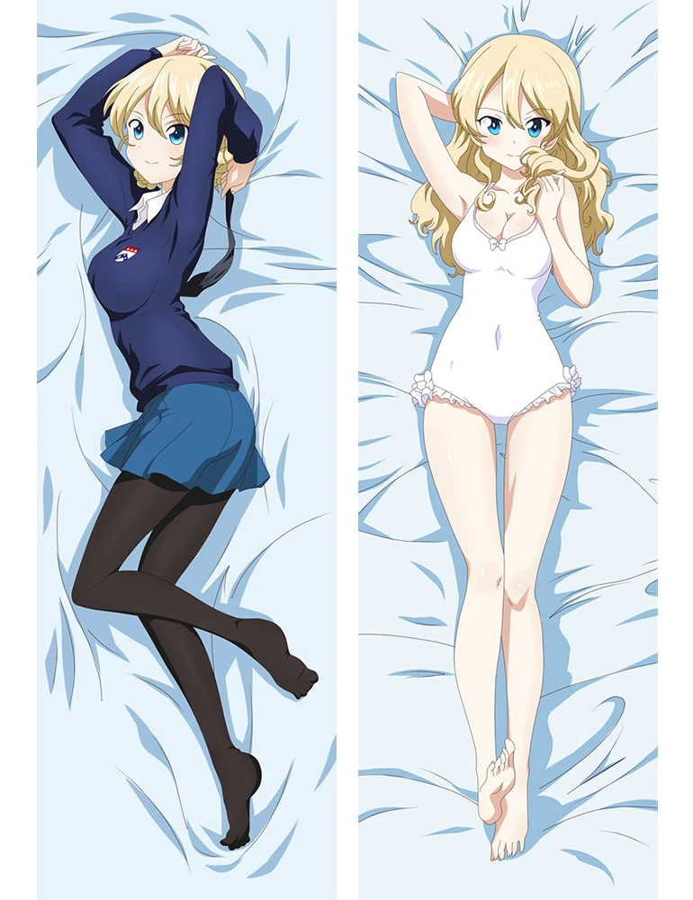 

Anime GIRLS und PANZER Body Pillow Cover Case Sexy Girls Decorative Pillowcases Peach Skin 2 Way Throw Otaku Pillow case