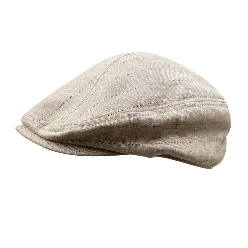 New Spring and summer Men Retro Hats Newsboy Cap Men's White Twill Cotton Hat Women's Baker Boy Caps Beret BLM324