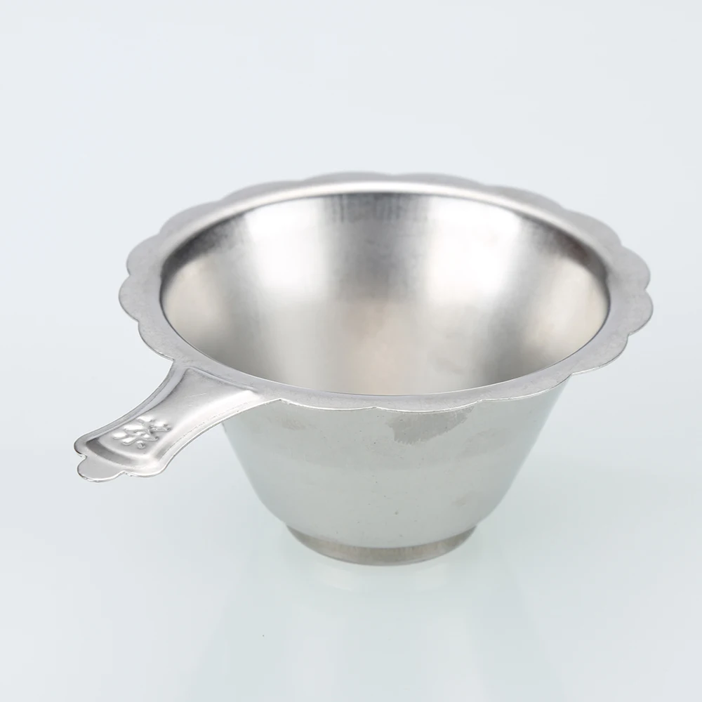 

1x Stainless Steel Double-layer Fine Mesh Tea Strainer Filter Sieve Hot Sell