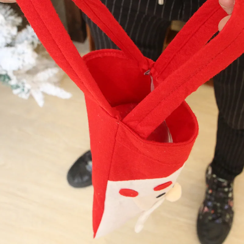 Рождественская Фигурка Санта Снеговик Олень Медведь Пингвин Подарочная сумка