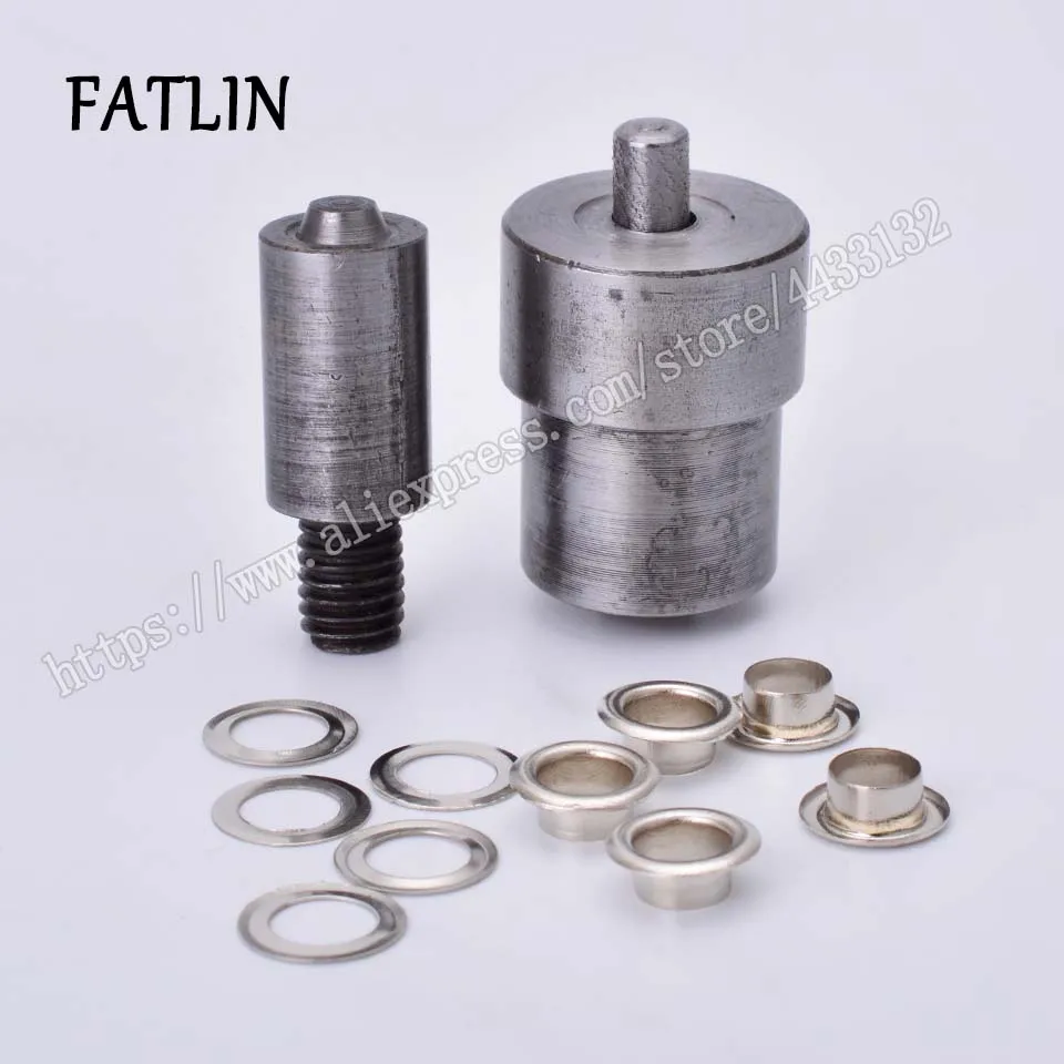 1 Набор пресс форм 100 комплектов отверстие металлические проушины инструмент с