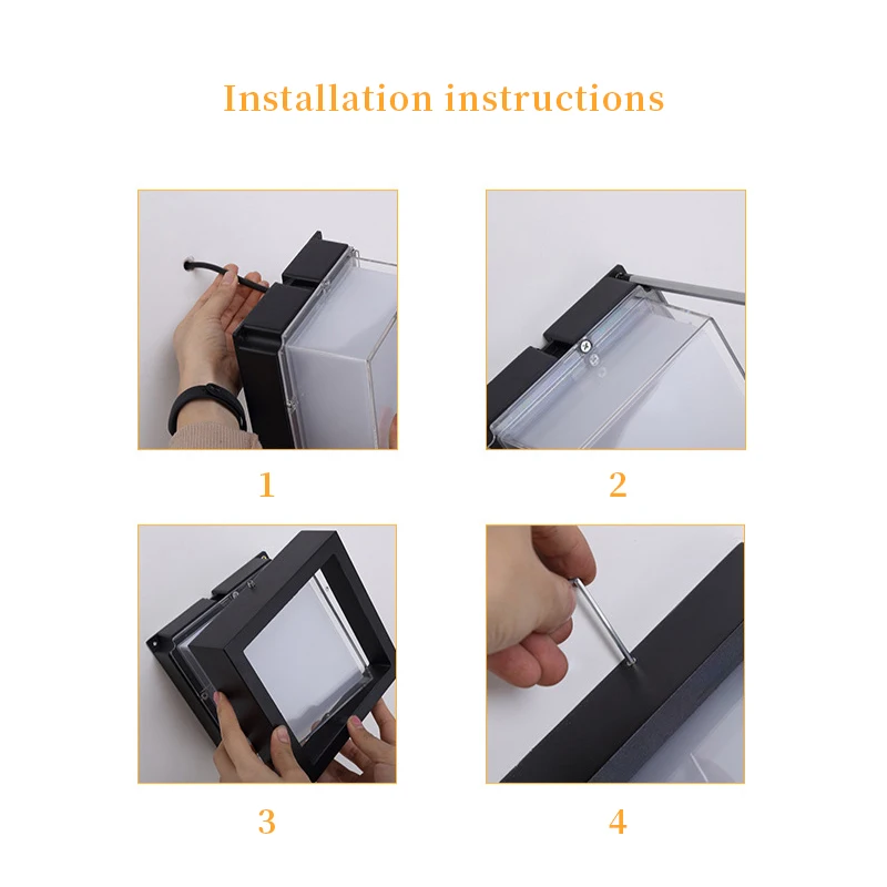 Современные светодиодный настенные лампы водонепроницаемый светильник для