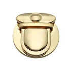 Застежка для сумки, металлический замок, 1 шт., 4,6 см в диаметре