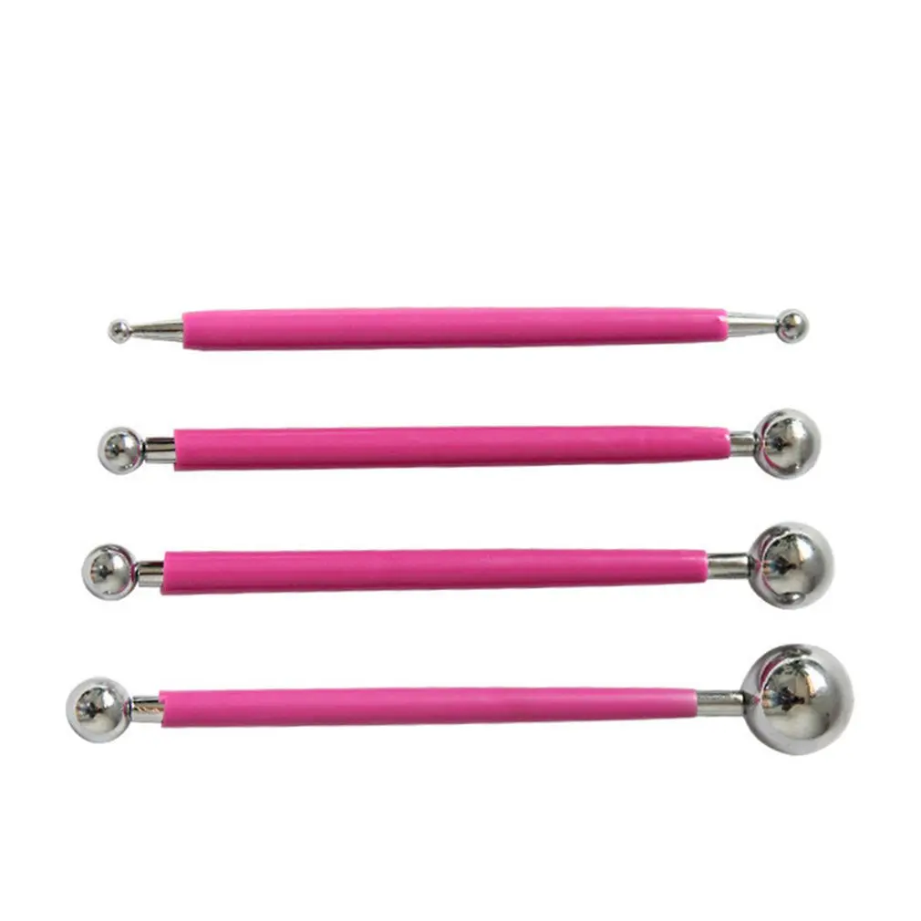 4 шт. набор инструментов для моделирования шариков с двойной головкой из