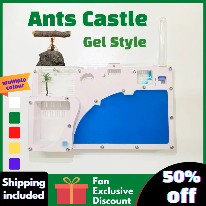 Ant Castle Sand Castle Nest Workshop Ant Farm Acrylic DIY Children'S Educational Toys Children'S Science Set Toys 2021 New