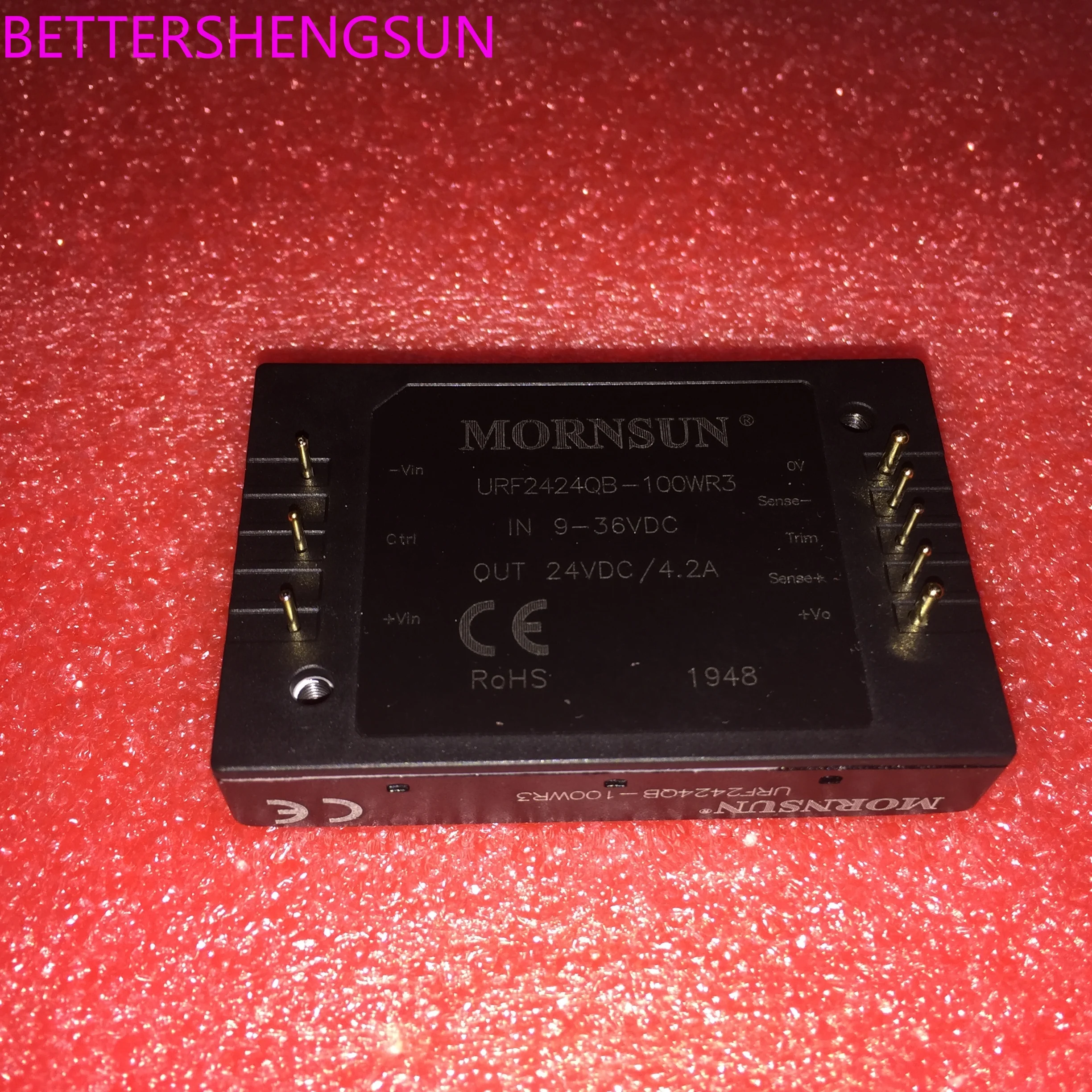 

URF2424QB-100WR3 DC-DC модуль питания 9-36 в до 24 В, новый оригинальный 4,2 А