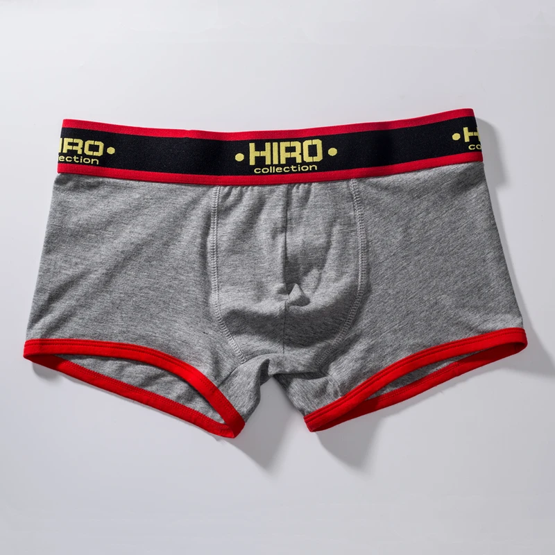HIRO сексуальное нижнее белье сетчатые трусы боксеры дышащие мягкие хлопковые