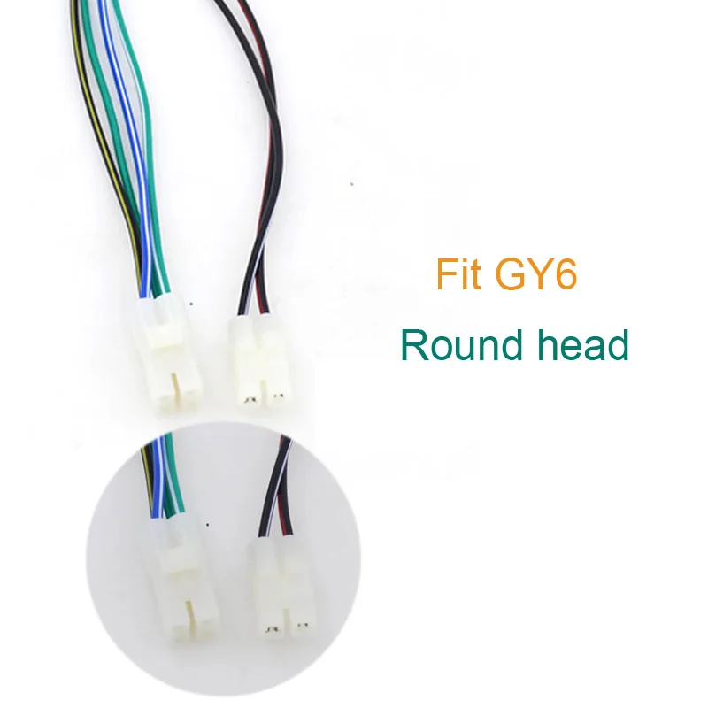 2 комплекта катушка зажигания мотоцикла CDI Электрический кабель провода жгута