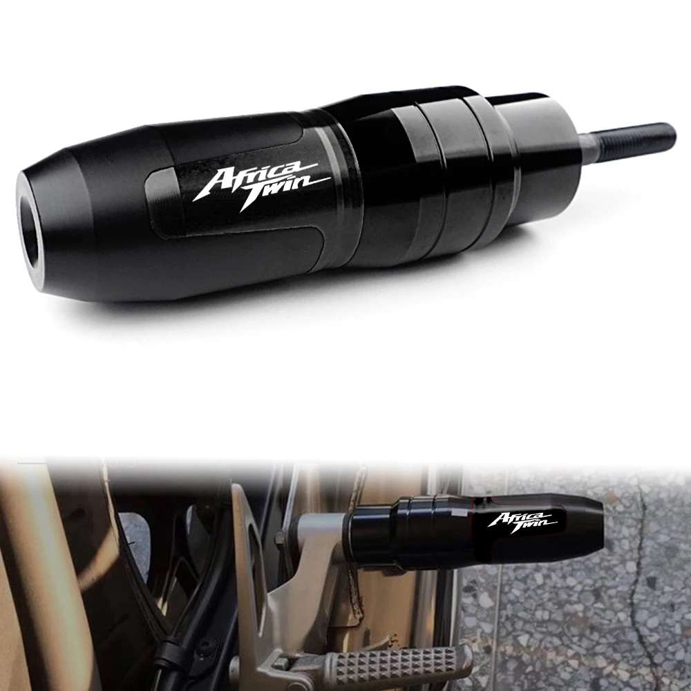 

For Honda CRF1100L Africa Twin Motorcycle CNC Accessoires Falling protection Exhaust Slider Crash pad slider with logo