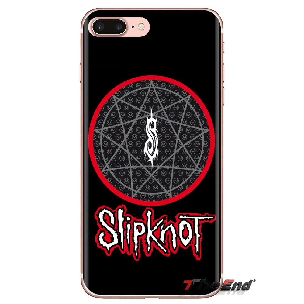 Американский тяжелый металл логотип Slipknot прозрачный мягкий чехол сумка для huawei