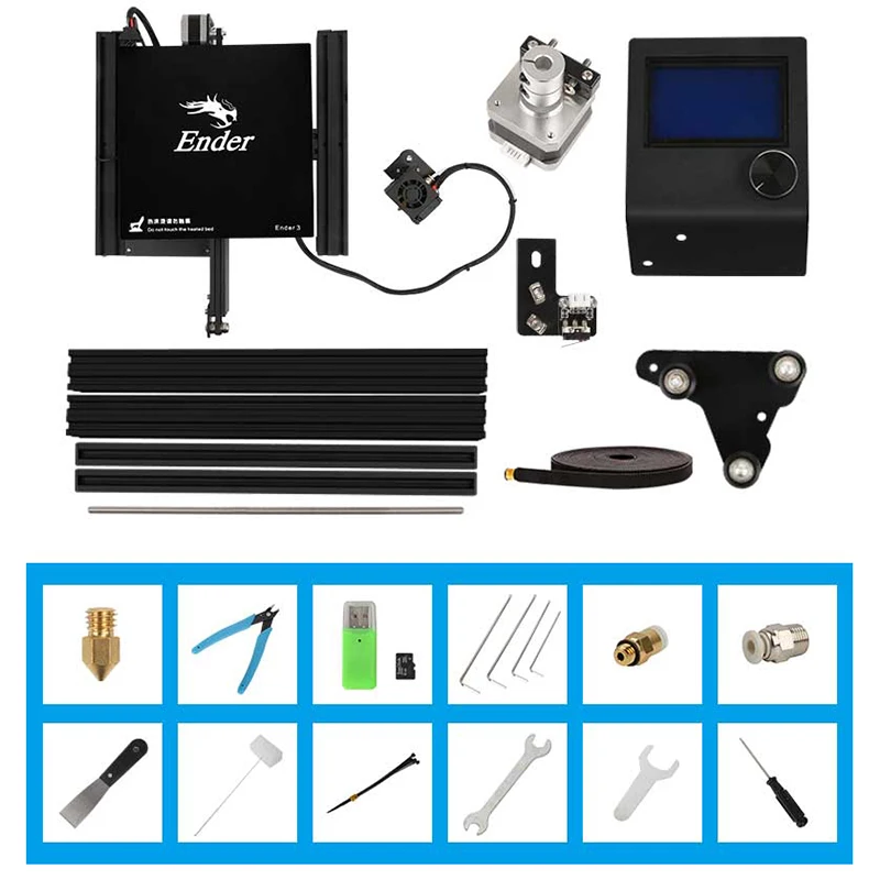 Новый бренд Ender-3 Pro 3d принтер открытая сборка большой размер печати 3D Drucker Impresora