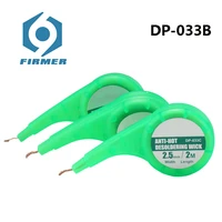 5pcs dp 033b multi function suction wire with tin removal with anti hot desoldering wick suction tool for tin suction wick