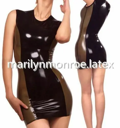 Лидер продаж латексное женское черное и серое дымчатое сексуальное короткое