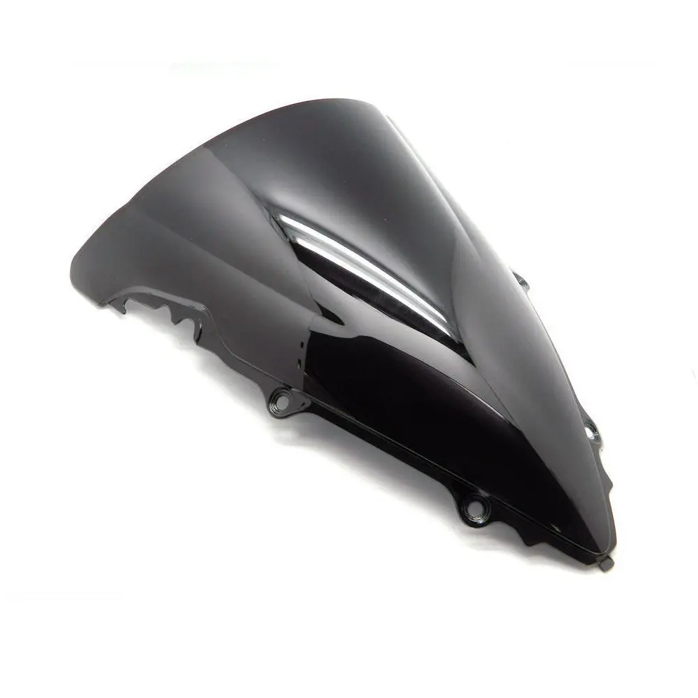 

Motorcycle Black Double Bubble Windscreen Windshield Screen ABS Shield Fit For Yamaha YZF R6 2003-2005 YZF-R6S 2006-2009