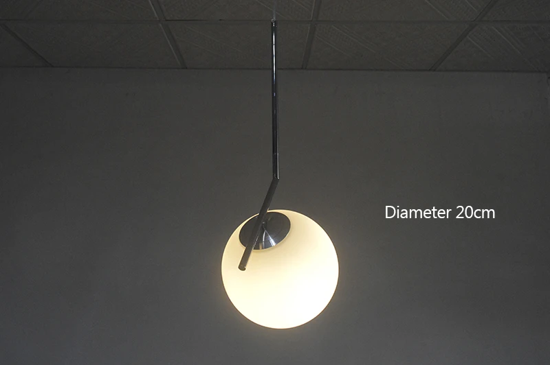 Современный Креативный подвесной светильник с стеклянным шаром norbic brief home deco для столовой, золотой E27 светодиодный подвесной светильник